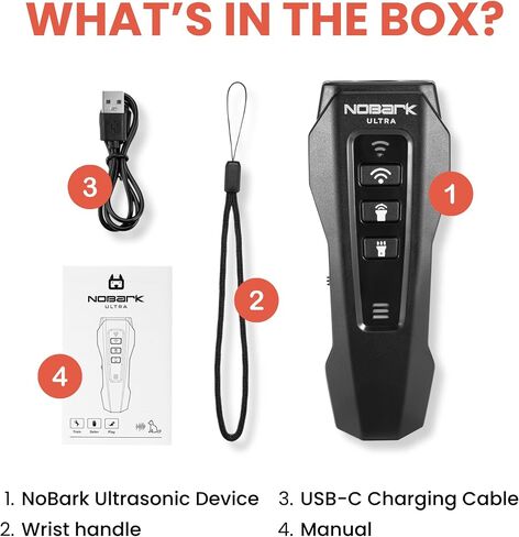 NoBark Ultra Ultrasonic Anti Barking Device & Dog Bark Deterrent in Saudi Arabia