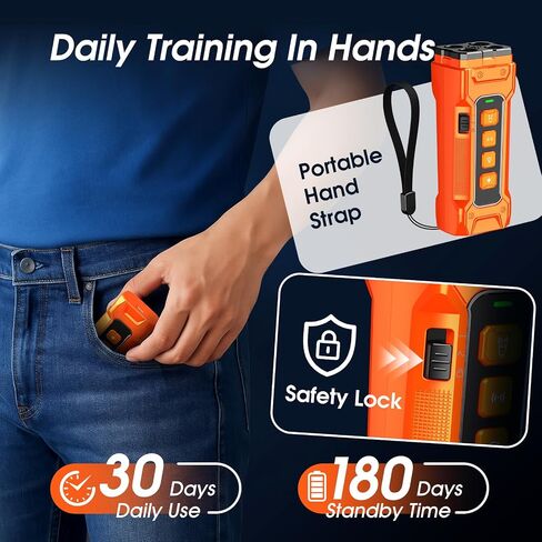 Dog Bark Deterrent Devices,Anti Barking Device 3X Ultrasonic Bark Control Device 50ft Range, Rechargeable & Safe Dog Training Tool for Quiet Walks and Peaceful Homes in Kuwait
