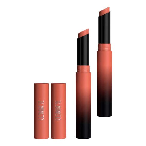 Maybelline Color Sensational Ultimatte Matte Lipstick, Non-Drying, Intense Color Pigment, More Coffee, Coffee Bean Brown, 1 Count in Kuwait