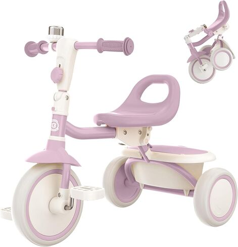 besrey Toddler Tricycle with Bell, for Ages 18 Months to 5 Years in Kuwait