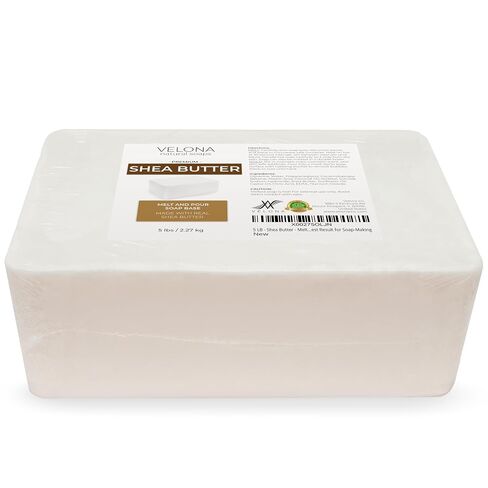 velona 10 lb - Shea Butter Soap Base, Melt & Pour, SLS/SLES Free in Kuwait