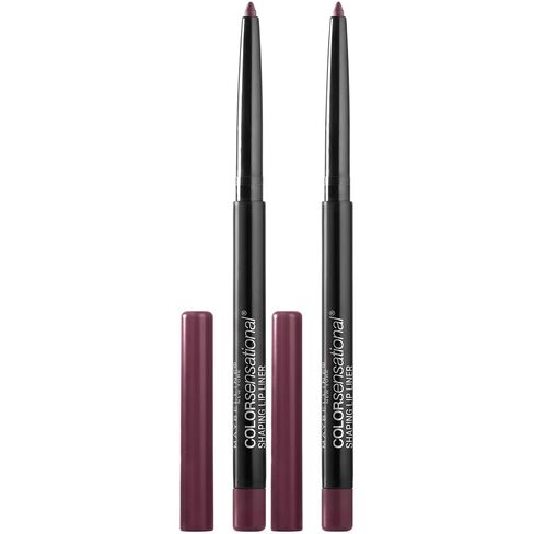 Maybelline Color Sensational Shaping Lip Liner with Self-Sharpening Tip, Palest Pink, Pale Pink, 1 Count (Pack of 2) in Kuwait