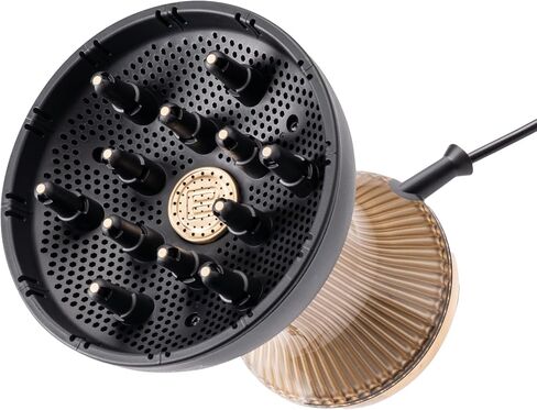 Bellissima Italia Diffon Supreme Ionic XL - Diffuser & Hair Dryer for Curly Hair - Ionic and Ceramic Tech Plus Cool Button - XL Diffuser in Kuwait