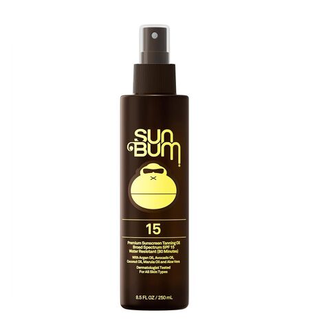 Sun Bum SPF 15 Moisturizing Tanning Oil | Vegan and Hawaii 104 Reef Act Compliant (Octinoxate & Oxybenzone Free) Broad Spectrum Moisturizing UVA/UVB Sunscreen Tanning Oil | 8.5 oz in Kuwait