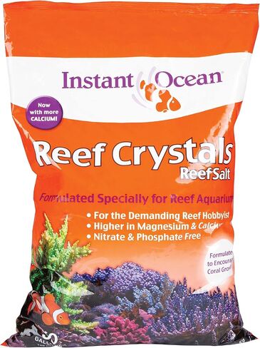 Instant Ocean Reef Crystals Reef Salt for Reef Aquariums, 50 Gallons in Kuwait