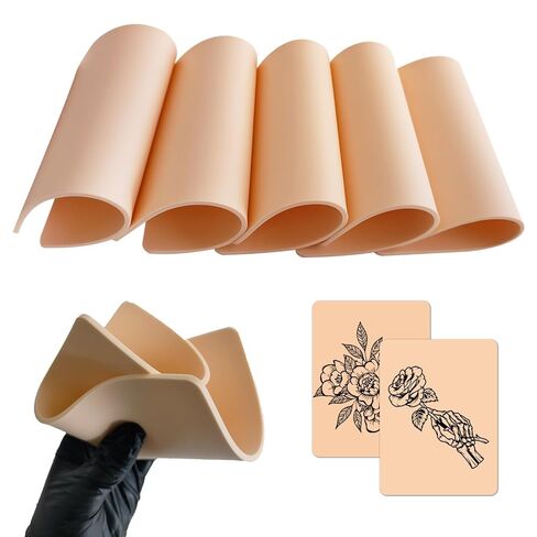 Tattoo Grip Tape - Ruicoo 4pcs Tattoo Grip Wrap Cover Disposable Tape Self-adhesive Bandage 2"x 5 Yards Black Tattoo Grip Tape for Tattoo Machine Grip Accessories, Tattoo Supplies in Kuwait