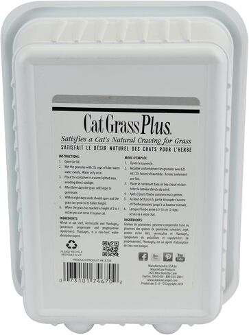 Miracle Care Cat A'bout Cat Grass Kit, 5.25 Ounce in Kuwait