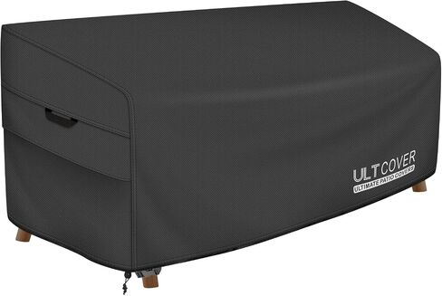 غطاء أريكة أثاث الفناء من ULTCOVER مقاس 60 عرضًا × 35 عمقًا × 35 ارتفاعًا، مقاوم للماء في الهواء الطلق بمقعدين، غطاء أريكة in Kuwait