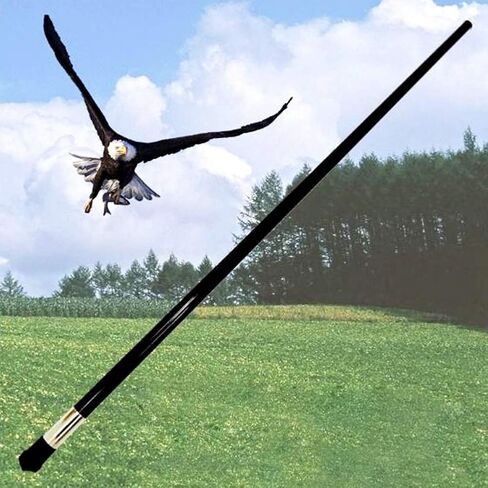 Bird Deterrent Printed Hawk Kite Reflective Wings with Fiberglass Pole in Saudi Arabia