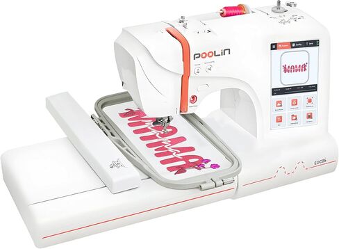 Poolin EOC05 Embroidery Machine for Beginners, 4" x 9.25" Embroidery Area in Saudi Arabia