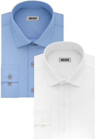 Kenneth Cole Men's Big & Tall Dress Shirt Big and Tall Solid in Kuwait