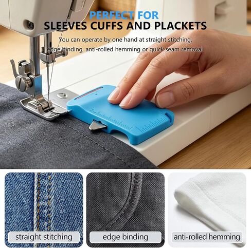 2 Pack Magnetic Seam Guide for Sewing Machine Sleeve Tool in Kuwait