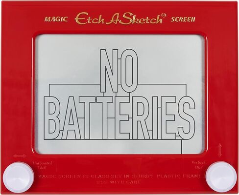 Etch A Sketch Classic, Drawing Toy with Magic Screen, for Ages 3 and up (Style May Vary) in Saudi Arabia