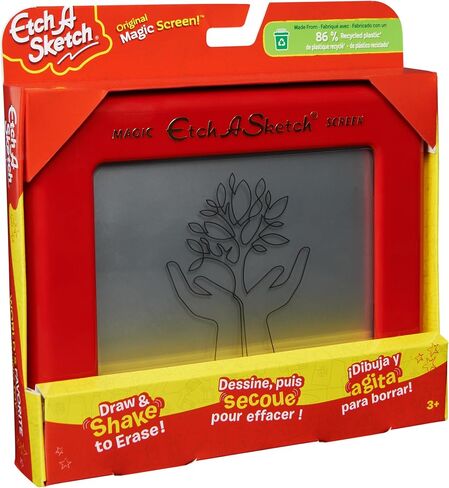 Etch A Sketch Sustainable Classic Magic Screen Drawing Toy, Ages 3+ in Saudi Arabia