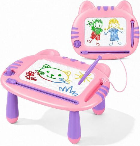 Magnetic Drawing Board, Learning Educational Toy, Birthday Gift for Toddler in Saudi Arabia