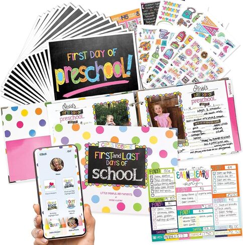 Class Keeper® School Memory Book | Organize Every School Year | Digital Memory App Included in Kuwait