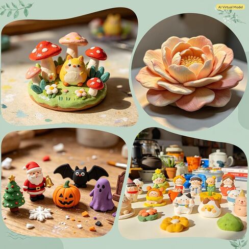 ZEHIQ White Polymer Clay, 2.2 lbs Non-Toxic Oven Bake Modeling Clay in Kuwait