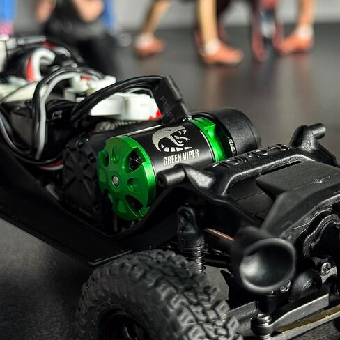 INJORA 4300KV Green Viper 1621 RC Brushless Motor for 1/30 Axial SCX30 in Kuwait