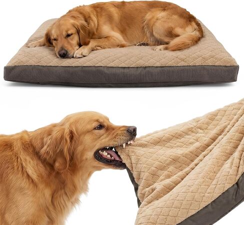 GASUR Indestructible Chew-Proof Dog Bed for Large Dogs, Durable Crate Bed in Saudi Arabia