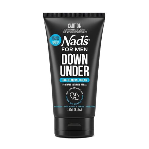 Nad's For Men Intimate Hair Removal Cream For Men - Easy & Painless, Depilatory Cream For Unwanted Male Hair In Intimate/Private Area, Suitable For All Skin Types in Kuwait