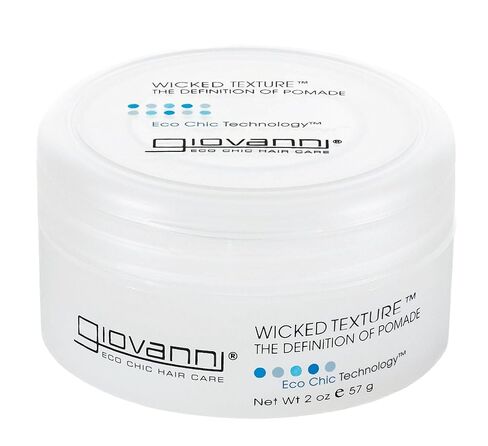 GIOVANNI Wicked Texture The Definition Of Pomade - Styling Hair Pomade, Helps to Shape Hair & Smooth Texture, Water Based Pomade that Washes Out Easily, Vegan, Paraben Free, Color Safe - 2 oz in Saudi Arabia