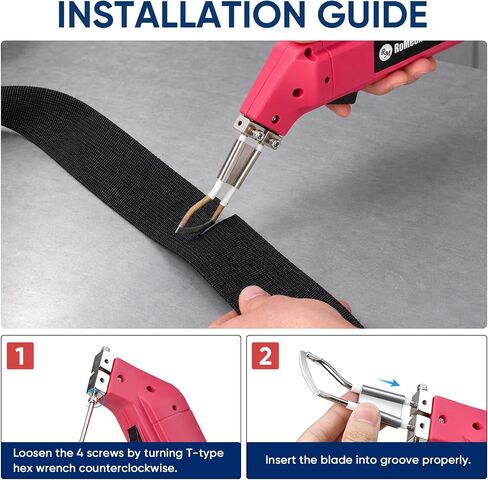 ROMECH Replacement Parts for RoMech Handheld Rope Fabric Cutter (R Blade) in Kuwait