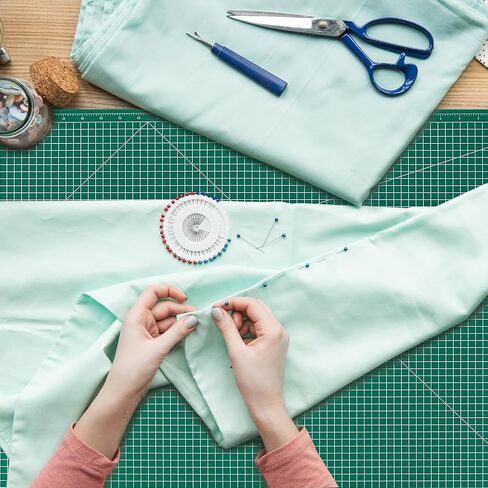 Large Cutting Mat 24"x36", 1 Pack Double-Sided 5-Ply Self Healing Sewing Cutting Mat, Cutting Mats Board for Crafts-Sewing, Fabric, Quilting, Scrapbooking Project in Kuwait