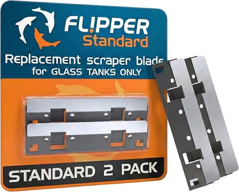 Flipper Standard Algae Scraper Replacement Blades, Stainless Steel 2 Pack in Kuwait