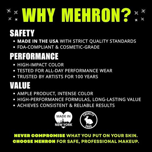 Mehron Makeup Hair White (1 oz) in Kuwait