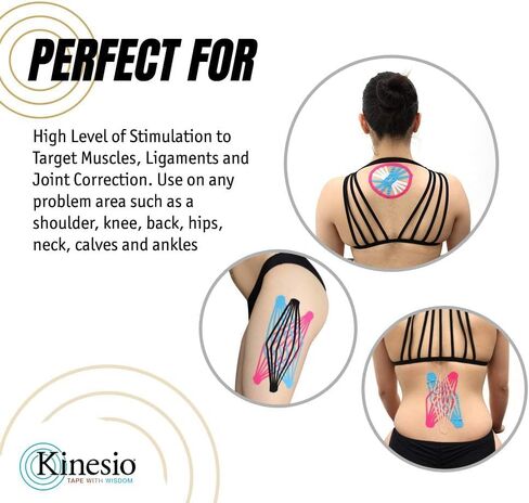 Kinesio Taping - شريط رياضي علاجي مرن Tex Gold FP - بيج - 2 بوصة × 13 قدم - عبوتان in Kuwait