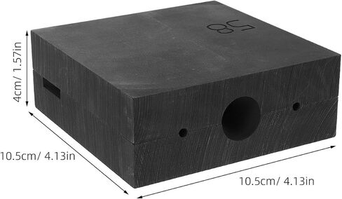 Graphite Bracelet Ingot Mold for Metal Casting - 58mm Bangle Making Graphite Mold for Gold Silver Melting - Jewelry DIY Tool Precious Metals Melting in Kuwait