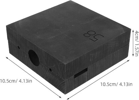 Graphite Bracelet Ingot Mold for Metal Casting - 58mm Bangle Making Graphite Mold for Gold Silver Melting - Jewelry DIY Tool Precious Metals Melting in Kuwait