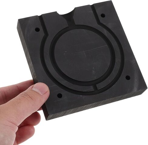 Graphite Bracelet Ingot Mold for Metal Casting - 58mm Bangle Making Graphite Mold for Gold Silver Melting - Jewelry DIY Tool Precious Metals Melting in Kuwait