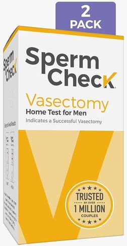 Spermcheck Vasectomy Home Test Kit | FSA - HSA Eligible in Kuwait