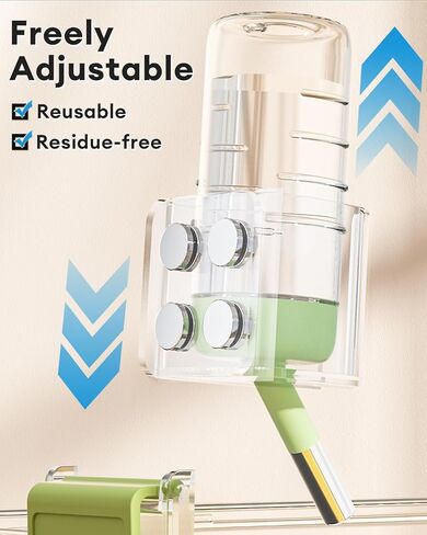 BUCATSTATE Hamster Water Bottles Holder with Magnetic Drop-Resistant in Saudi Arabia