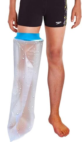 Asunby Cast Covers for Shower Leg Adult Waterproof full Leg Protector Shower Bandage Wound Showering for Broken Long Leg Knee Foot Ankle Wound Burns,Reusable in Kuwait