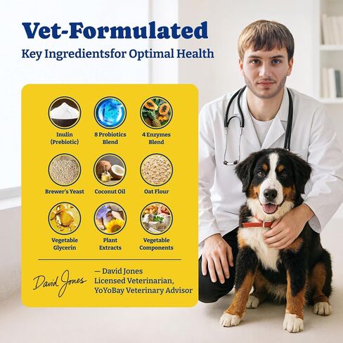 Probiotics for Dogs, Dog Gut, Immune & Skin Health Support Supplement in Kuwait