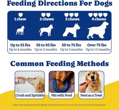 Probiotics for Dogs, Dog Gut, Immune & Skin Health Support Supplement in Kuwait