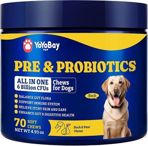 Probiotics for Dogs, Dog Gut, Immune & Skin Health Support Supplement in Kuwait