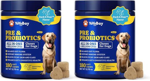 Probiotics for Dogs, Dog Gut, Immune & Skin Health Support Supplement in Kuwait