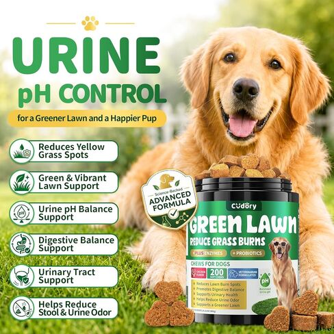 Dog Urine Neutralizer for Lawn, Green Grass Chews for Dogs, 200 Ct, Chicken in Saudi Arabia