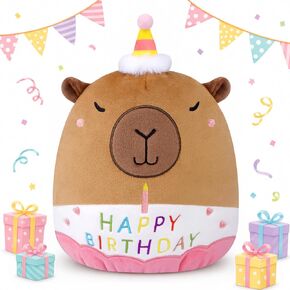 Capybara Plush - 8inch Birthday Stuffed Animal Capybara Plush Pillows Toys in Kuwait