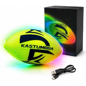 Light Up Football, Glow in the Dark Football for Kids, Soft Foam Ball in Kuwait