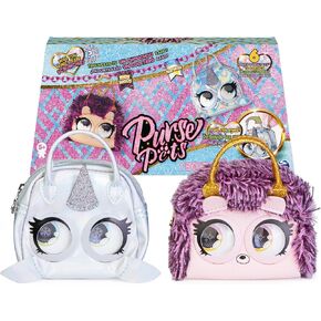 Purse Pets Micros, Denim Deerie Stylish Small Purse with Eye Roll Feature in Kuwait