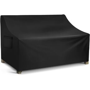 Patio Sofa Cover Waterproof, Outdoor Loveseat Cover, Heavy Duty Outdoor Couch Cover, Large Lawn Patio Furniture Covers with Air Vent, 48’’ W x 26’’ D x 33’’ H in Kuwait