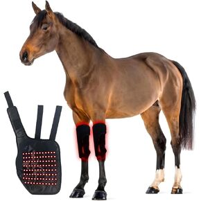 Horse Red Light Therapy Wrap Boot, 660nm 850nm, 3000mAh (Left) in Kuwait