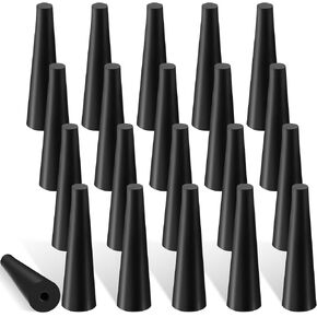 60 Pcs Pool Solar Panels Repair Plugs Solar Pool Heater Repair Kit Pool Solar Plugs for Solar Swimming Pool Heater Panels, Black (0.250) in Saudi Arabia