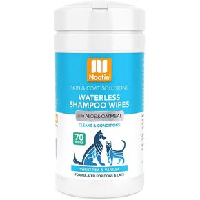 Nootie Waterless Shampoo Wipes, Cherry Blossom, Long-Lasting Fragrance in Kuwait