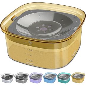 Upsky 70oz الكلب وعاء ماء 2L لا تسرب الكلب وعاء كبير السعة كبيرة الانسكاب in Kuwait