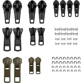 Zipper Repair Kit for YKK Metal, Molded Vislon & Coil Zippers in Kuwait